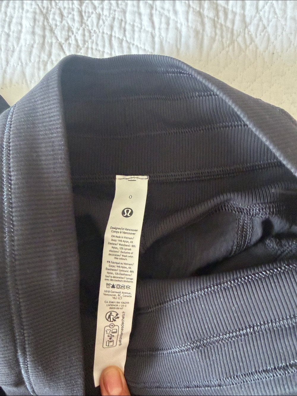 Lululemon, comfortable to go for a walk or back to class